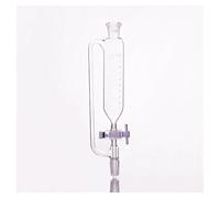 Glassware Labware Separatory Funnel Constant Pressure Cylindrical Shape Standard Ground Mouth 50mL-2000mL Joint 19/26(500mL)