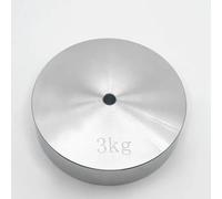 Glassware Labware Stainless steel Standard Weight Block 2kg 3kg Stainless Steel Perforated Weight Circular Calibration Method(3kg)
