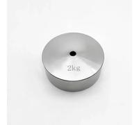 Glassware Labware Stainless steel Standard Weight Block 2kg 3kg Stainless Steel Perforated Weight Circular Calibration Method(2kg)