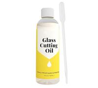 Glasswork Oil - Glass Drill Bit Lubricant, Glass Cutter Fluid, Glass Cutting Solution | Multipurpose 120ml Cutting Tool Oil, High-Performance Easy to Use Cutting Solutions for Stained Glass