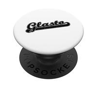 Glasto - Glastonbury, Somerset, UK - Distressed retro look PopSockets Swappable PopGrip