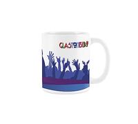 Glastonbury Ceramic Mug - Crowd Themed Coffee Tea Present Music Festival Gift Mug