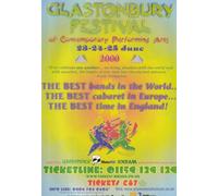 Glastonbury Festival 2000 - Miniature Poster/Original Magazine Clipping