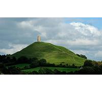 Glastonbury Tor And St. Michael'S Tower, England, Puzzle 1000 Pieces Jigsaw Puzzles for Adults and Child 50x70CM