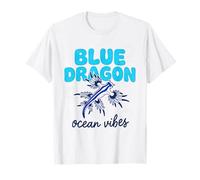 Glaucus Atlanticus Blue Dragon Sea Slug Creature T-Shirt