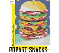 Glavetin - Mystery Coloring Book - PopArt Snacks: Coloring book by number in Pop Art style