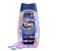 Glaxo Smithkline Consumer B001G7QOU6 Ultra Strength Assorted Berrie Antacid Chewable Tablet for Heartburn Relief, Pack of 160