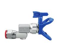 Glayent 1Set Swivel Joint with Sprayer Base Guard & 517 Tip for Airless Sprayer of Airless Spraying Machine Sprayer Aviation Aluminum + Stainless Steel Sprayer Accessories Adapter