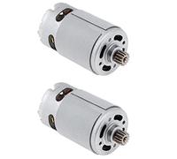 Glayent 2X GRS550VC 14 Teeth DC Motor 21500-29000RPM Lithium Drill Motor DC 21V for Rechargeable Electric Saw Screwdriver
