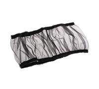 Glayent Bird Cage Cover Seed Catcher Birdcage Nylon Mesh Net Cover Skirt Guard (Black)