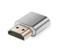 Glayent - Compatible Dummy Plug 4K HDR Virtual Monitor EDID Emulator Headless Ghost Display Adapter Supports Up to 4K @ 60Hz
