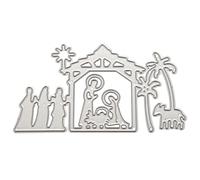 Glayent Cutting Dies Stencil Scrapbooking Embossing Machine Embossing Stencils for Big Shot/Cuttlebug/and Other Cutting Machines (G)