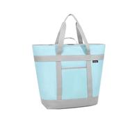 Glayent Insulated Cooler Bag, Reusable Soft 40 Litre Cooler Bags, Leak-proof Portable Thermal Bags for Grocery Shopping on the Beach, Blue