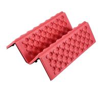Glayent Personalised Folding Foam Waterproof Seat Cushion Chair Cushion Red + Black