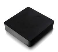 Glayent Rubber Bench Block for Jewellery Making - 4x4 Solid Rubber Block Jewellers Bench Block for Hammering, Shaping and Chasing
