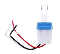 Glayent Sensor Switch AC DC 12V Street Lights Automatic Control Light Light Day and Night Detection Control Bright Dark Town Countryside