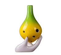 Glaze Gradient Long Mouth 6-hole Ceramic Ocarina Alto C Tone Ocarina Musical Instrument ocarina instrument (2)