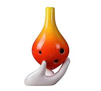 Glaze Gradient Long Mouth 6-hole Ceramic Ocarina Alto C Tone Ocarina Musical Instrument ocarina instrument (1)