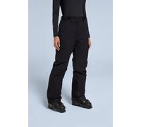 'Glaze' Insulated Snow Pants Warm Adjustable Waist Warm Winter Trouser Animal Jet Black 12