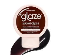 Glaze Supergloss Color Conditioning Gloss - Hydrating Semi-Permanent Colour Hair Gloss & Shine Boost - For Dark Brown Hair - 190ml - Chocolate Gleam