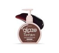 Glaze Supergloss Color Conditioning Gloss With Dispensing Pump - Hydrating Semi-Permanent Color Hair Gloss & Shine Boost - For Natural Medium to Dark Brown Hair - 6.4 Fl Oz - Blazing Brown