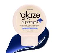 Glaze Supergloss Purple Color Toning Gloss - Hydrating Semi-Permanent Colour Hair Gloss & Shine Boost - For Blonde and Light Brown Hair With Highlights - 190ml - Vanilla Lights
