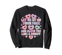 Glaze You Like A Donut Funny Girls Trip Sweatshirt