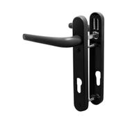 GlazeAssist - uPVC Door Handle 92mm PZ Sprung Pair for PVC and Composite Doors - External Door Handle for uPVC Door (Anthracite Grey, 122mm)