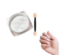 Glazed Donut Pearl Chrome Nail Powder, High Gloss Pearlescent Chrome, Metallic Mirror Effect Glitter Powder, Glitter Dust DIY Nail Art Decoration, Resin Craft