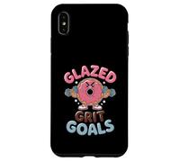 Glazed Grit Goals Motivational Doughnut Case for iPhone XS Max