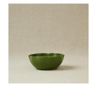 Glazed Stoneware Bowl Khaki one size