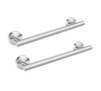 GlazieVault Towel Rail Wall Mounted 30CM - SS304 Stainless Steel Bathroom Towel Holder & Hand Towel Holder for Bathrooms & Kitchens