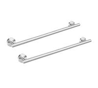 GlazieVault Towel Rail Wall Mounted 60CM - SS304 Stainless Steel Bathroom Towel Holder & Hand Towel Holder for Bathrooms & Kitchens