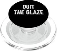 Glazing Quit The Glaze Fun Six Seven 6 7 Meme Design 6 7 PopSockets PopGrip for MagSafe