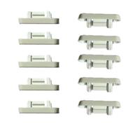 Glazing Supplies Direct | 50 x UPVC Drainage Caps - Durable Weep Hole Covers, Replacement Drain Caps for double-glazed doors and windows, Hardwearing Materials ASA (Chartwell Green)