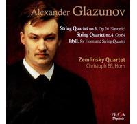 Glazunov, A. - Alexander Glazounov: String Quartet No. 3, Op. 26, 'slavonic'/...