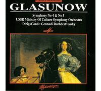 Glazunov, a. - GLAZUNOV:Symphony NOS.4,5 SVETLANOV
