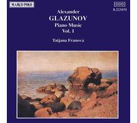 Glazunov, a. - Piano Music-Volume. 1