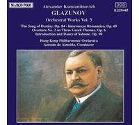 Glazunov, a. - Song of Destiny/Overture Greek 2/in