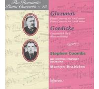 Stephen Coombs; Martyn Brabbins: BBC Scottish Symphony Orchestra - Glazunov & Goedicke: Piano Concertos