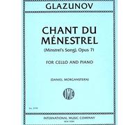 Glazunov: Chant du Ménestrel, Op. 71 - Cello (International 3719)