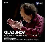 Glazunov: Complete Symphonies & Concertos by José Serebrier (CD, 2018)