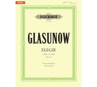 Glazunov: Elegie for viola & piano Op.44 (Edition Peters)