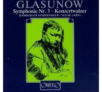 Glazunov [Glasunow]: Symphony 3 / Konzertwalzer by Unknown (1994-01-18j