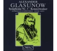 GLAZUNOV/JARVI/BAMBERG SYMPHONY ORCHESTRA: SYMPHONY 3/CONCERT WALTZ 2 - CD
