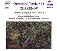 Glazunov: Piano Concertos Nos 1 & 2