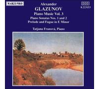 GLAZUNOV: PIANO MUSIC V. 3 - CD