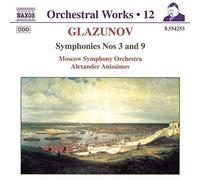 Glazunov: Symphonies Nos 3 & 9