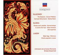Glazunov: The Seasons, Concert Waltzes, Glinka: Ruslan & Ludmilla, A Life for the Tsar, Liadov: Baba Yaga, Kikimora