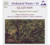 GLAZUNOV/YABLONSKAYA/MOSCOW SYM/YABLONSKY: PIANO CONCERTOS 1 & 2 - CD